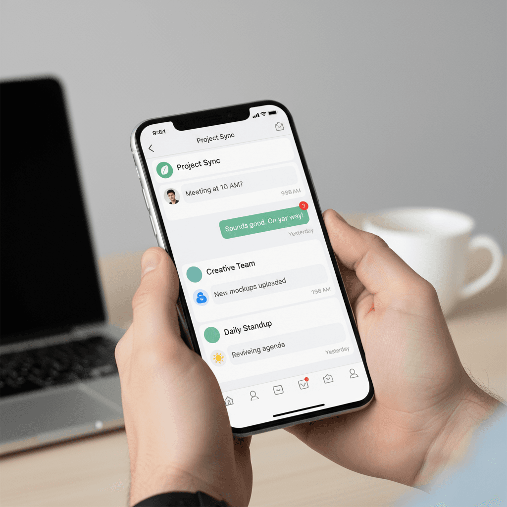 Automated SMS and email appointment reminders on mobile devices
